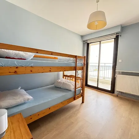 Apartment Splendide Frontal Mer, 4 Chambres, Garage Privatif, Proche Commerces Et Plages - Fr-1-197-607